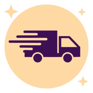 Free delivery badge