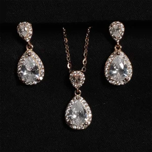 Drizzle drop silver earings jewelspot