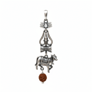 Mahesh Babu Oxidised 925 Sterling Silver pendant, inspired by Varanasi movie