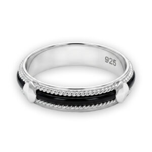 925 Silver yanai mudi ring